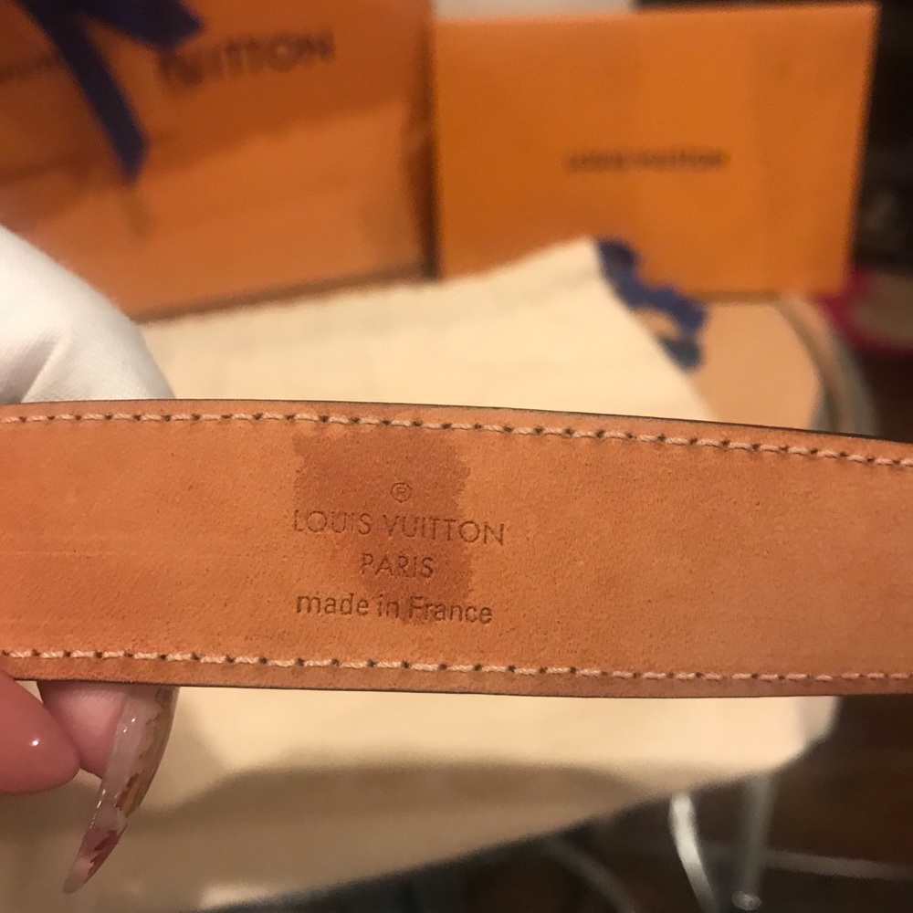 AUTHENTIC Louis Vuitton Women’s belt 25mm - Picture 5 of 9